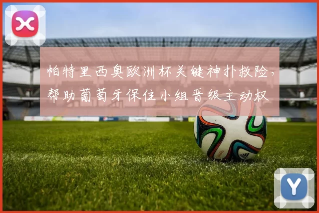 帕特里西奥欧洲杯关键神扑救险，帮助葡萄牙保住小组晋级主动权